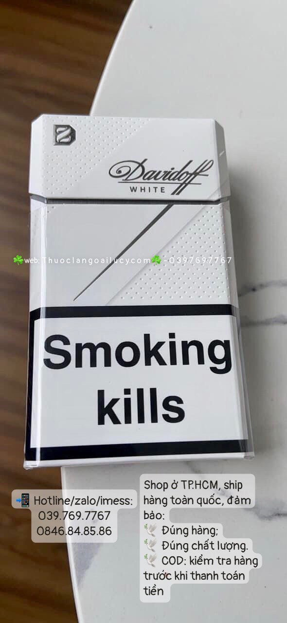 Thuốc lá Davidoff White, Davidoff White, Thuốc lá Davidoff màu trắng điếu to, Davidoff trắng điếu to, Thuốc lá Davidoff Đức, Davidoff Đức, Thuốc lá Davidoff Đức điếu to, Thuốc lá Doff Trắng, thuốc lá Doff điếu to, Thuốc lá Davidoff White điếu to