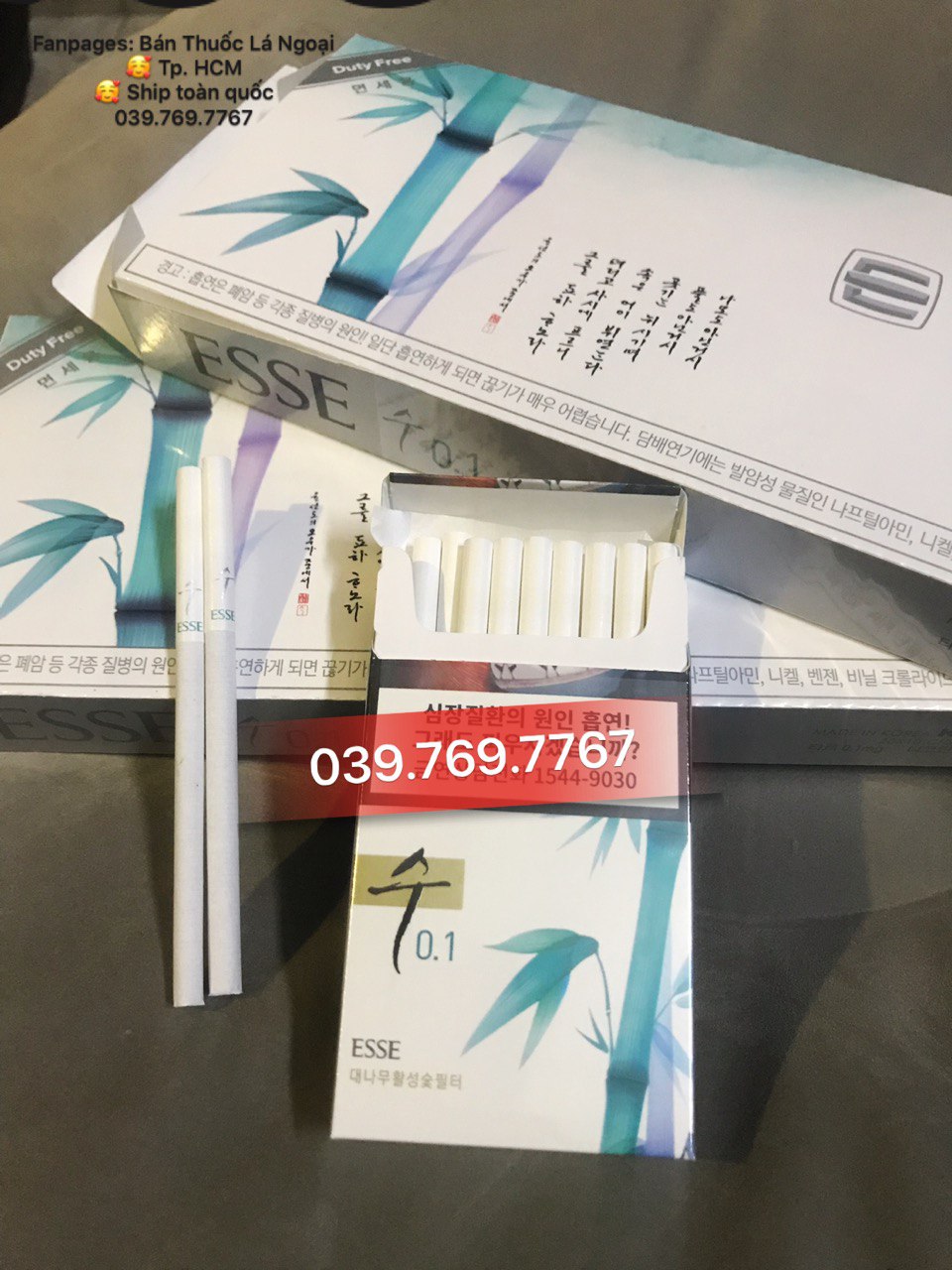 Thuốc lá Esse Trúc Hàn Quốc, Esse Trúc Hàn Quốc, Esse, thuốc lá Esse
