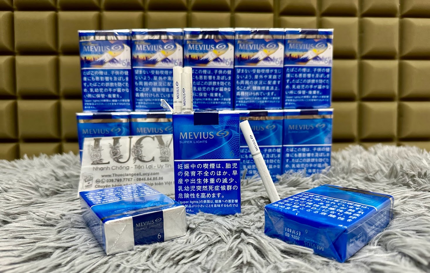 Thuốc lá Mevius Super Lights 6, Mevius Super Lights 6, Thuốc lá Mevius 6, Mevius 6, Thuốc lá Mevius 6 nội địa Nhật Bản, Thuốc lá Mevius, Mevius