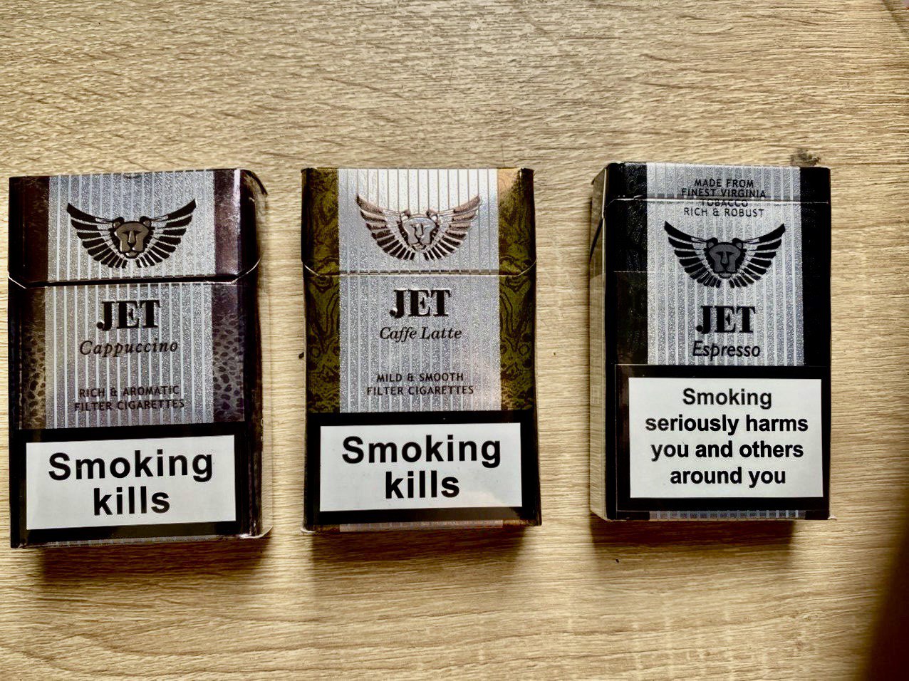 Thuốc lá Jet Cappuccino, Thuốc lá Jet Caffe Latte, Thuốc lá Espresso, Thuốc lá Jet, Thuốc lá Jet thơm mới