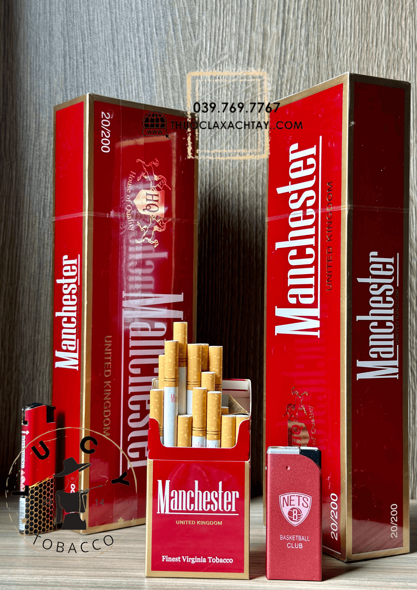 Thuốc lá Manchester United Kingdom, Manchester United Kingdom, thuốc lá Manchester đỏ, Manchester đỏ, thuốc lá Manchester, Manchester