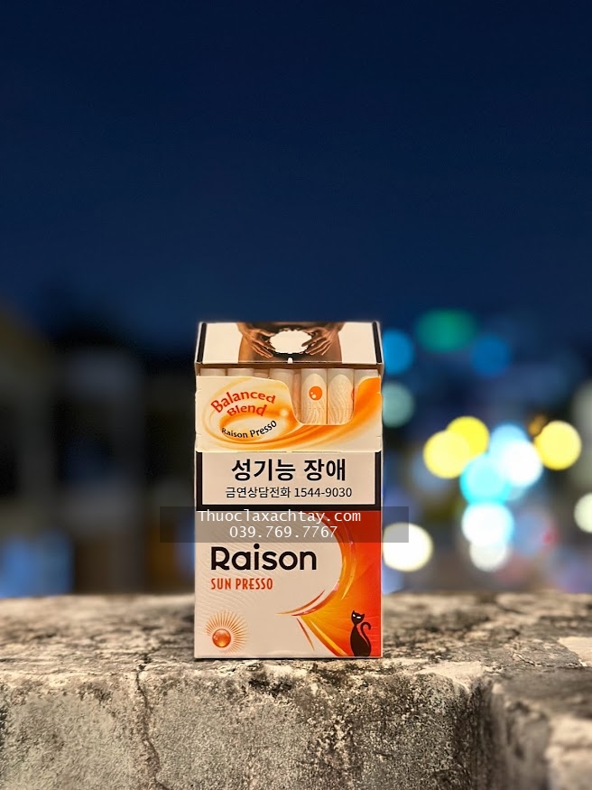 Thuốc lá Raison Sun Presso, Raison Sun Presso, Thuốc lá Raison Cam, Raison Cam, Thuốc lá Raison SunPresso, Raison SunPresso, Thuốc lá Raison Cam Hàn Quốc, Raison Cam Hàn Quốc, Thuốc lá Raison Sun Presso Duty free Hàn Quốc