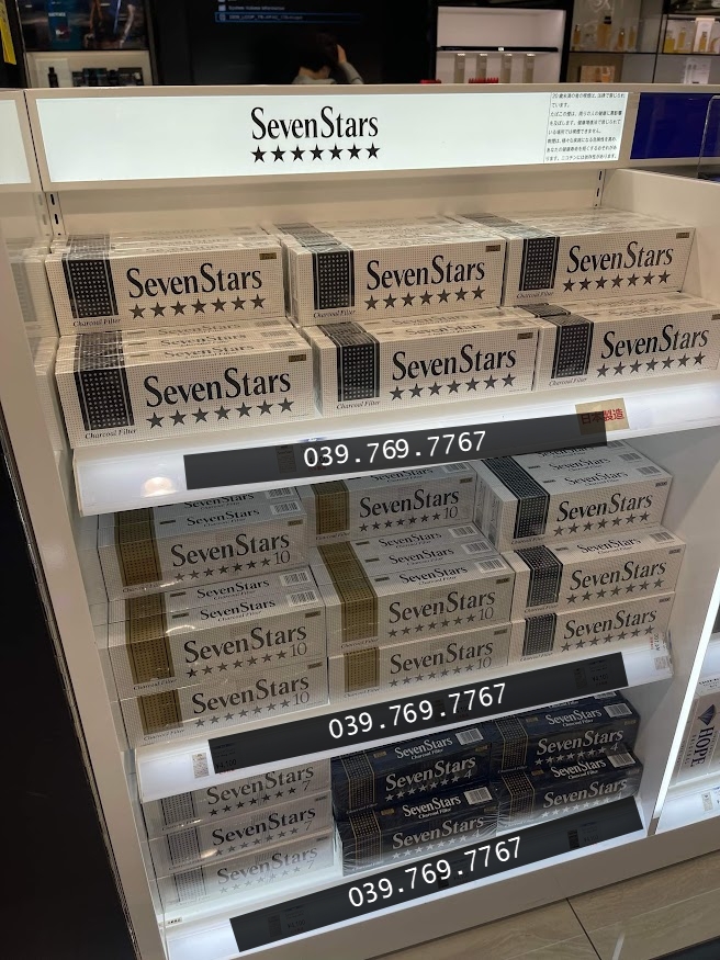Thuốc lá Seven Stars 4, Seven Stars 4, Thuốc lá Seven Stars 4 Charcoal Filter, Seven Stars 4 Charcoal Filter, Thuốc lá Seven Stars đen Số 4 Soft Pack, thuốc lá Seven Stars đen gói mềm, Thuốc lá Seven Stars Nhật Bản, Seven Stars Nhật Bản