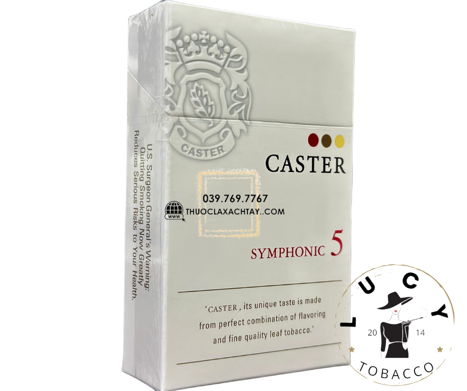 Thuốc lá Caster Symphonic 5, Caster Symphonic 5, Thuốc lá Caster 5, Caster 5, Thuốc lá Caster 5 Nhật Bản, Caster 5 Nhật Bản, Caster, thuốc lá Caster, Thuốc lá Caster 5 Symphonic Nhật Bản