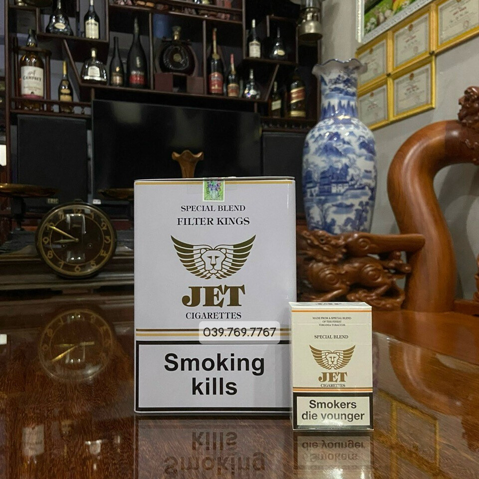 Thuốc lá Jet trắng Anh hộp thiếc, Thuốc lá Jet trắng, thuốc lá Jet trắng Anh, Jet trắng xịn, Jet trắng hàng thật, giá thuốc lá Jet trắng