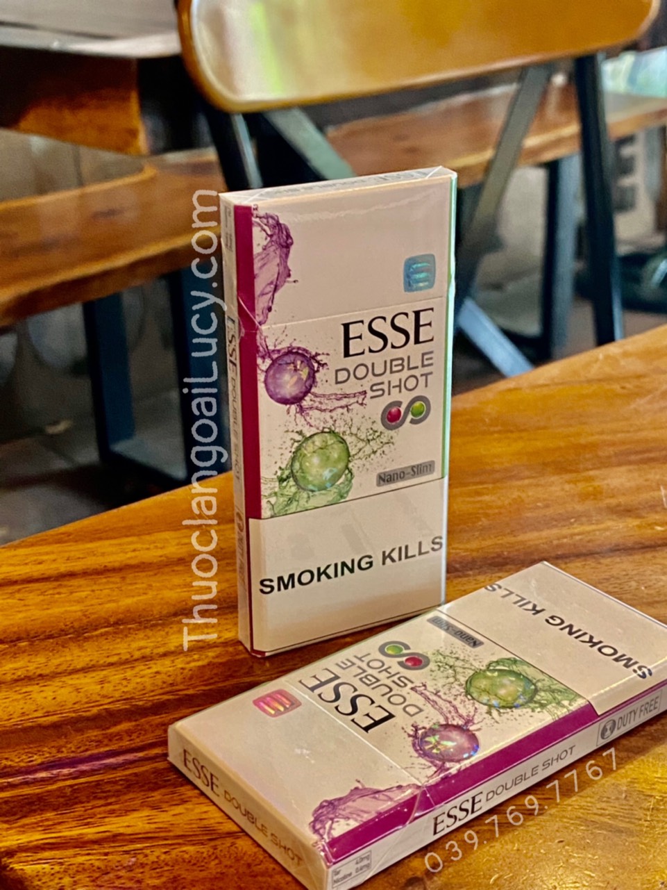 Thuốc lá Esse Double Short, Esse Double Short, Thuốc lá Esse Short 2 bấm, Thuốc lá Esse rượu táo, Thuốc lá Esse tím, Thuốc lá Esse 2 bấm, thuốc lá Esse rượu, Thuốc lá Esse Bạc Hà, Esse Bạc hà 2 bấm
