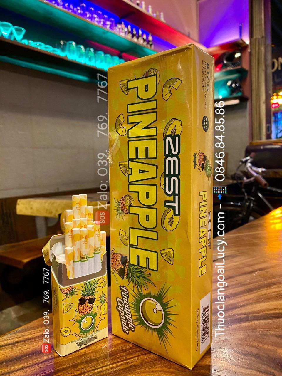Thuốc lá ZEST, Thuốc lá ZesT Hàn Quốc, Thuốc lá ZEST YOGO + ZEST PINEAPPLE + ZEST WATERMELON, Thuốc lá Zest Marula, Thuốc lá Zest trắng, Thuốc lá Zest Hàn Quốc, Zest Hàn Quốc, Thuốc lá Zest mới