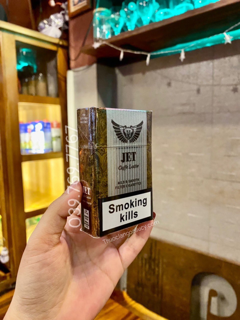 Thuốc lá Jet Cappuccino, Thuốc lá Jet Caffe Latte, Thuốc lá Espresso, Thuốc lá Jet, Thuốc lá Jet thơm mới