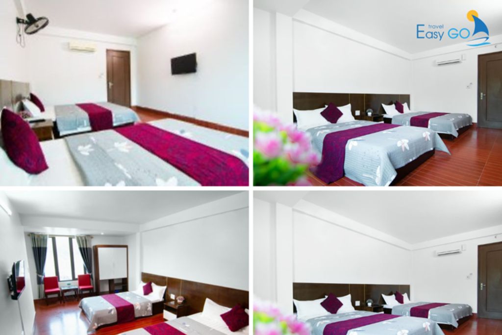 Phòng nghỉ tại khách sạn Minh Châu