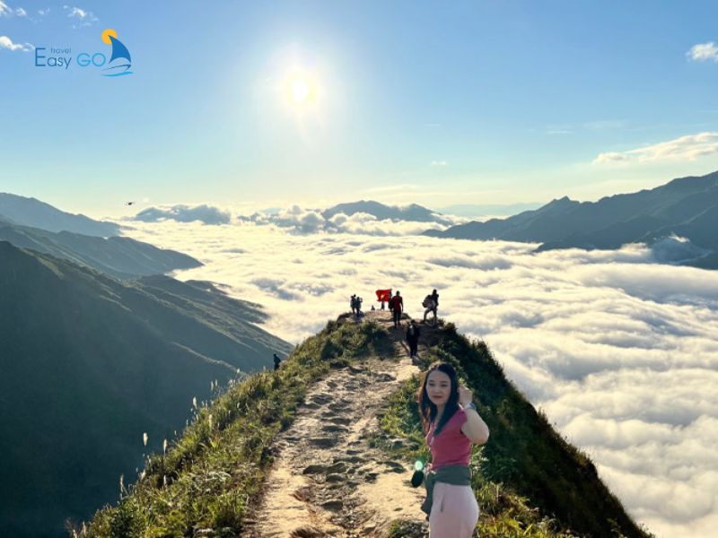 Cùng tham quan check in sống lưng khủng long cùng Easy Go