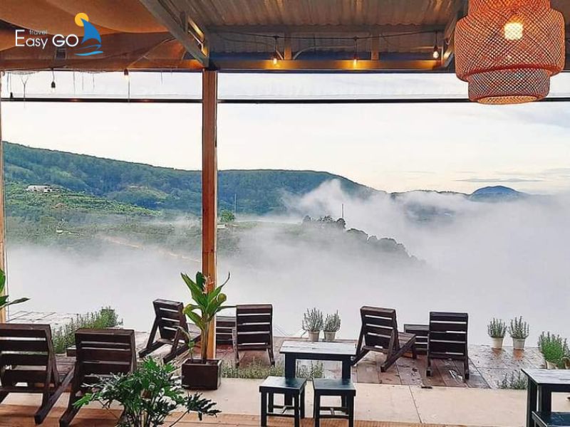 Nhiên House Đà Lạt không gian xanh mát và view đồi núi tuyệt đẹp