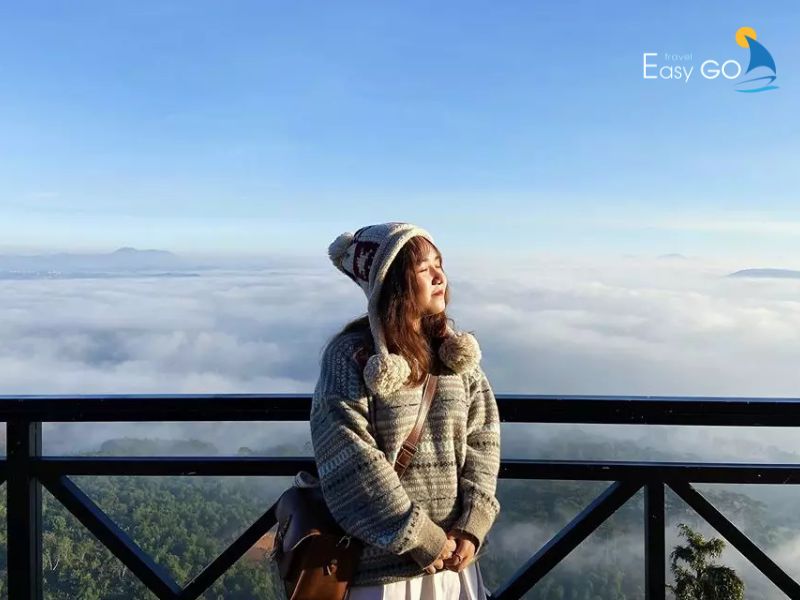 Chú ý thời trang, trang phục khi săn mây tại Đà Lạt vào sáng sớm