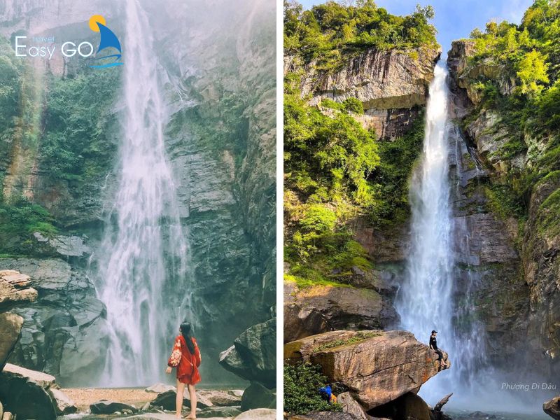 Check-in thác Háng Tề Chơ - Phình Hồ Trạm tấu