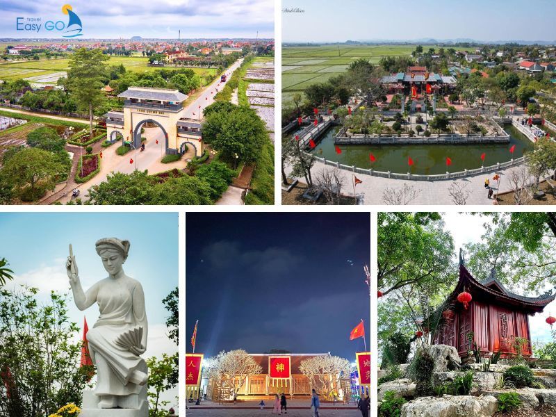 Các điểm du lịch tại làng Quỳnh Quỳnh Đôi