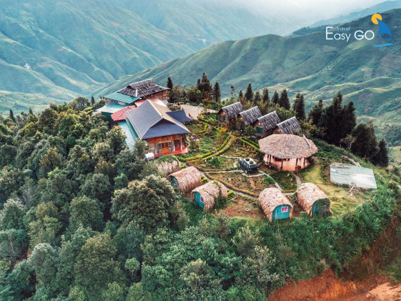 Các phòng nghỉ tại Amazing Tà Xùa