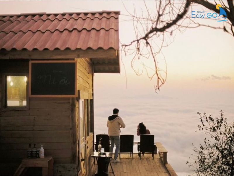 Không gian cực chill, săn mây Tà Xua cực đã tại tiệm café Mị Ơi