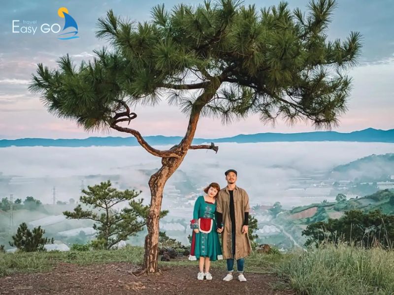 Khung cảnh lãng mạn và thơ mộng tại Đồi Thiên Phúc Đức