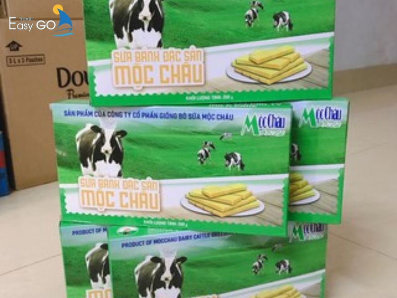 Bánh sữa xanh là bánh mang vị nguyên bản