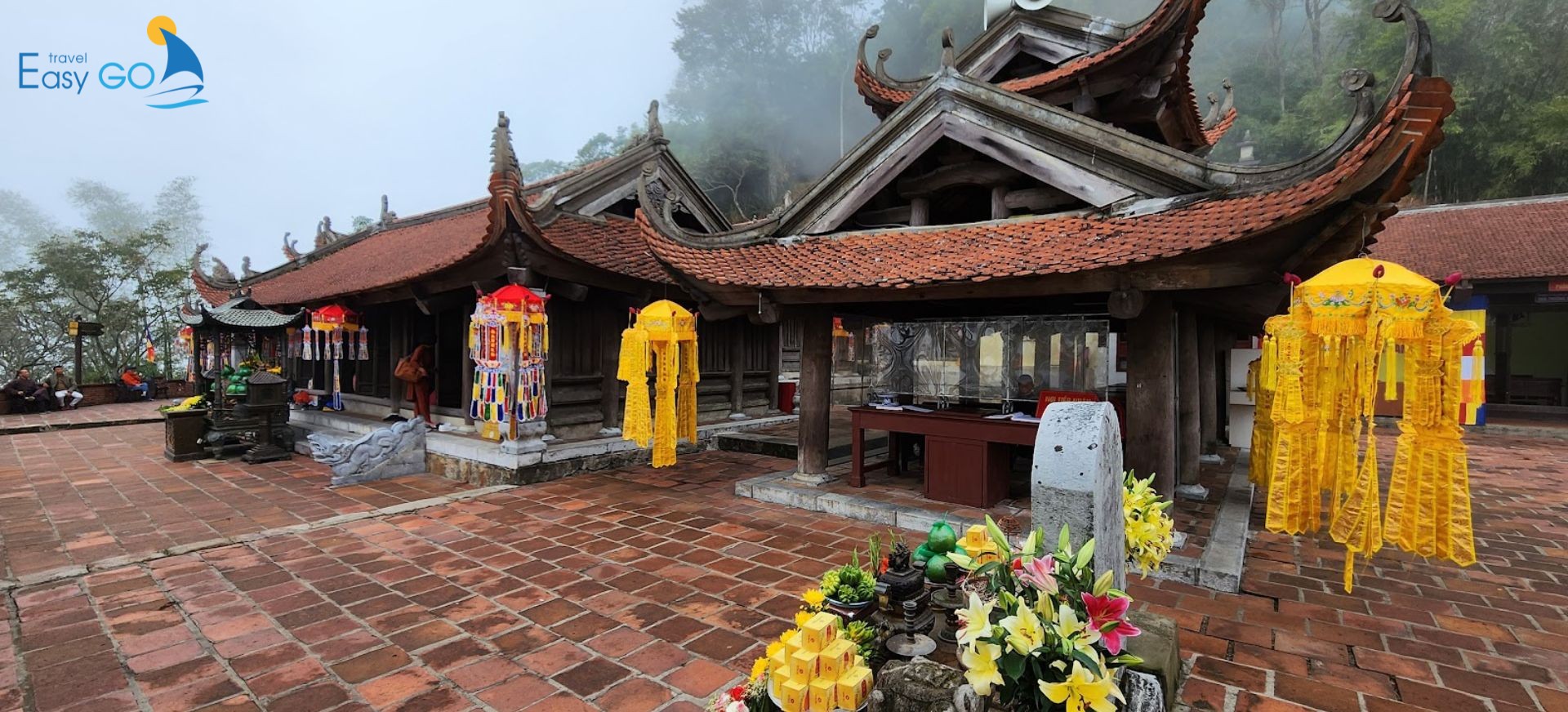 Chùa Hoa Yên cổ linh thiêng