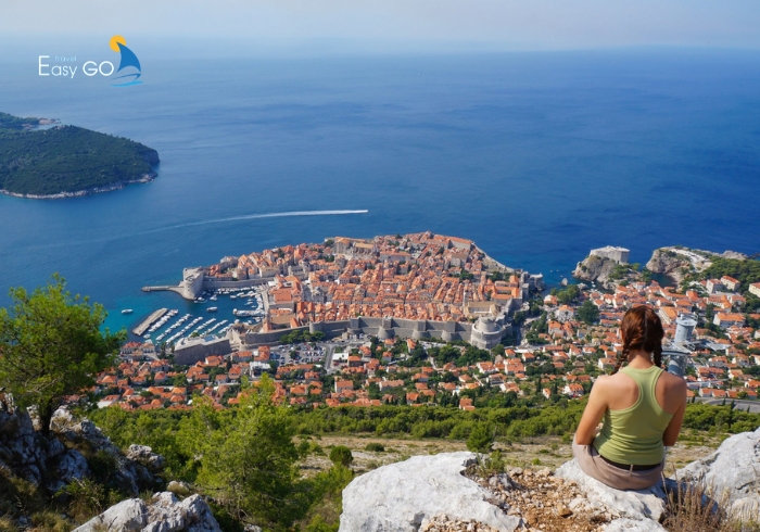 Khung cảnh thành phố Dubrovnik