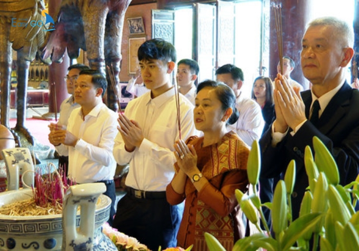 Hoạt động khi đến Bái Đính