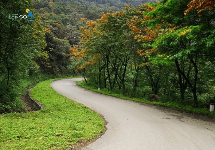 Cung đường đi đến Vườn Quốc gia Ba Vì