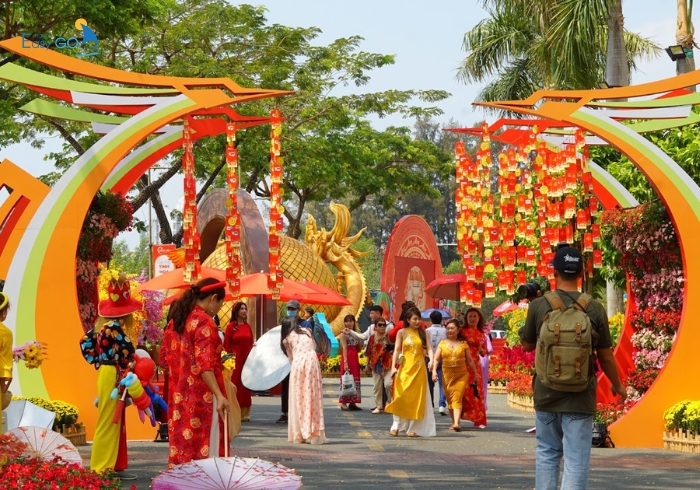Hội hoa xuân Phú Mỹ Hưng