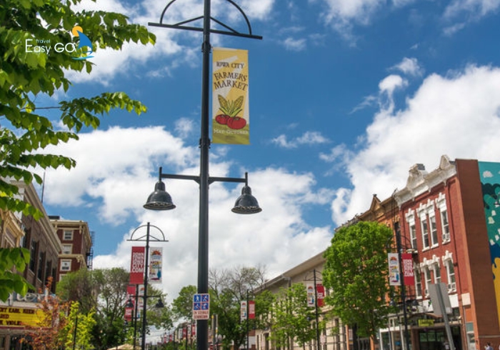 Khung cảnh thành phố Iowa