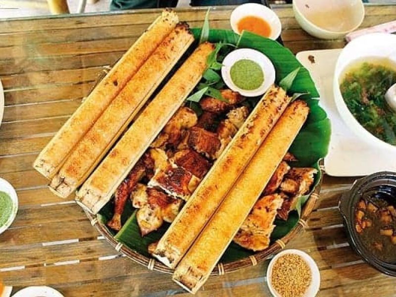 Cơm lam Mộc Châu luôn có hương vị đặc biệt