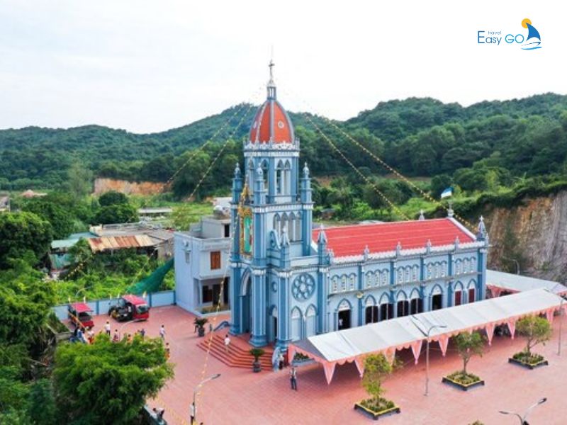 Nhà thờ duy nhất trên đảo Cô Tô