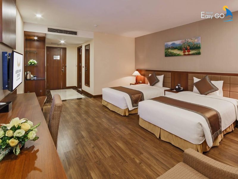 Phòng nghỉ tại khách sạn Mộc Châu Mường Thanh Holiday