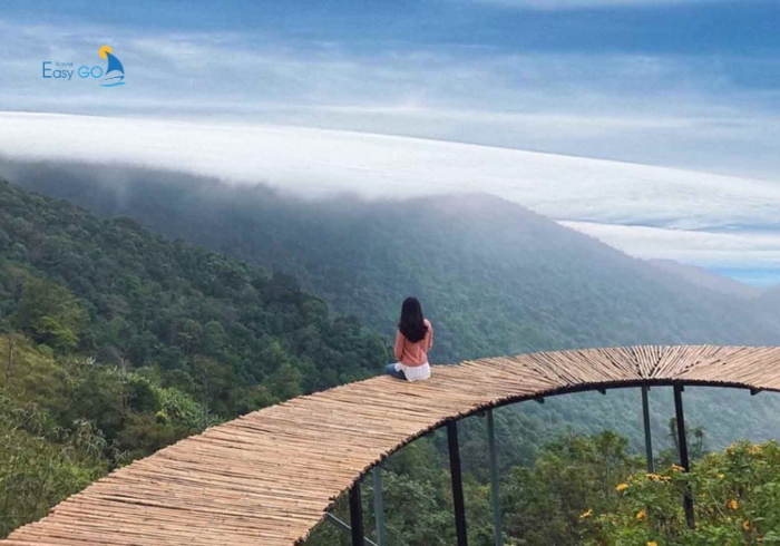 View săn mây ở Studio Cầu Mây