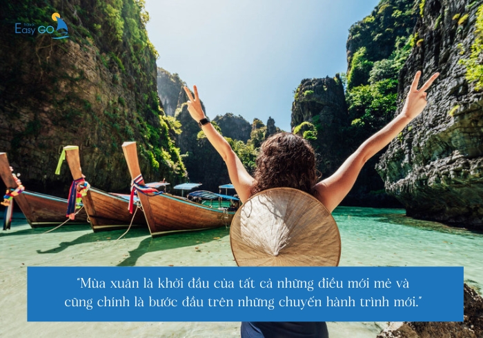STT du xuân dành cho tín đồ xê dịch