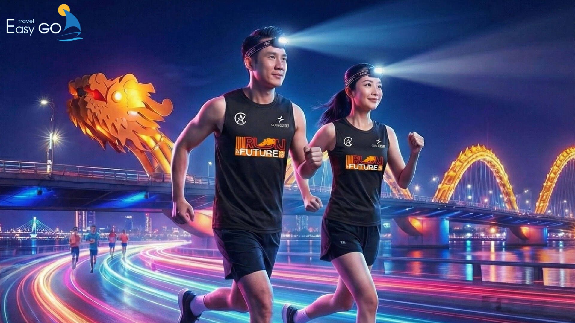 Sự kiện chạy đêm “Thắp sáng sông Hàn” được tổ chức lần đầu