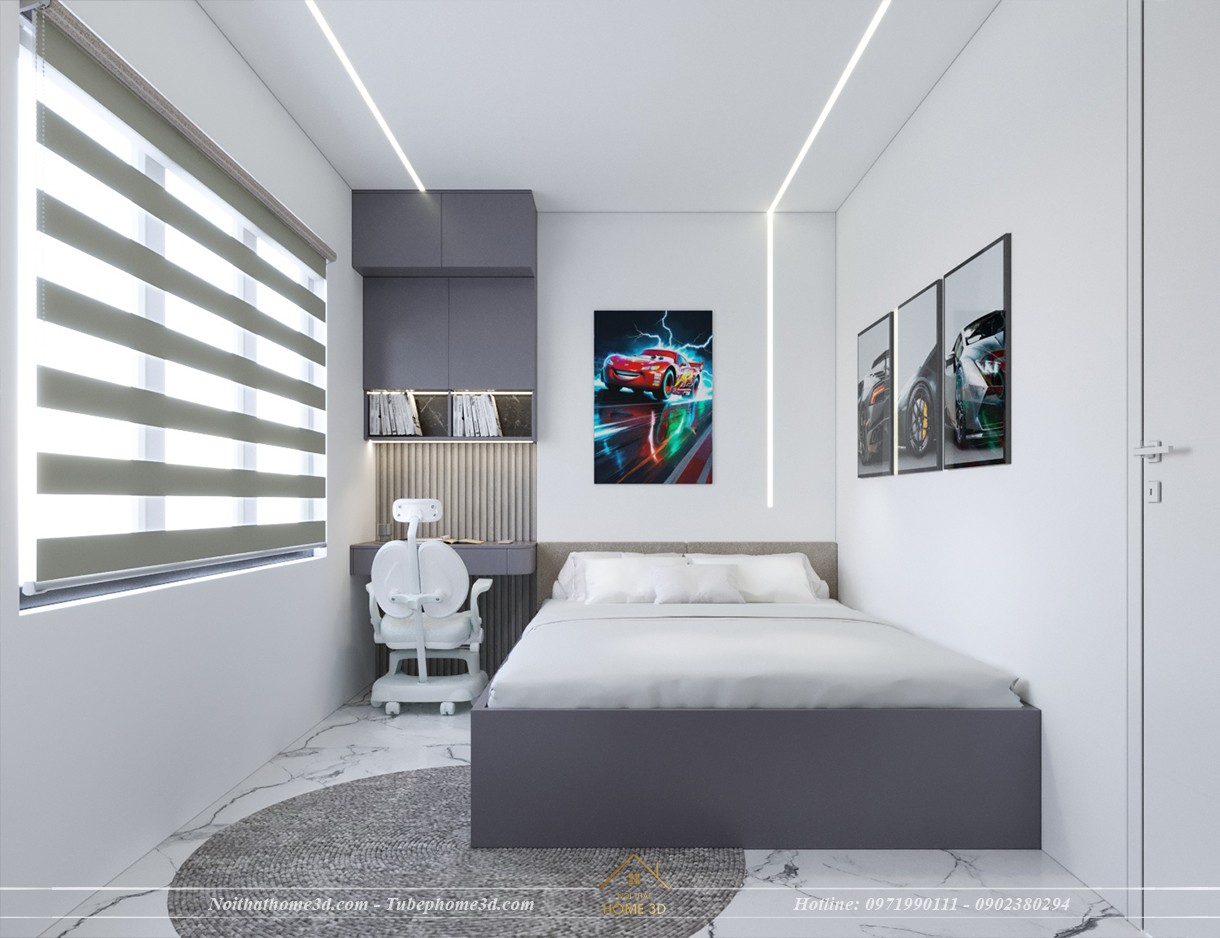 Thiết Kế Thi Công Nội Thất Trọn Gói - Phòng Ngủ Hiện Đại