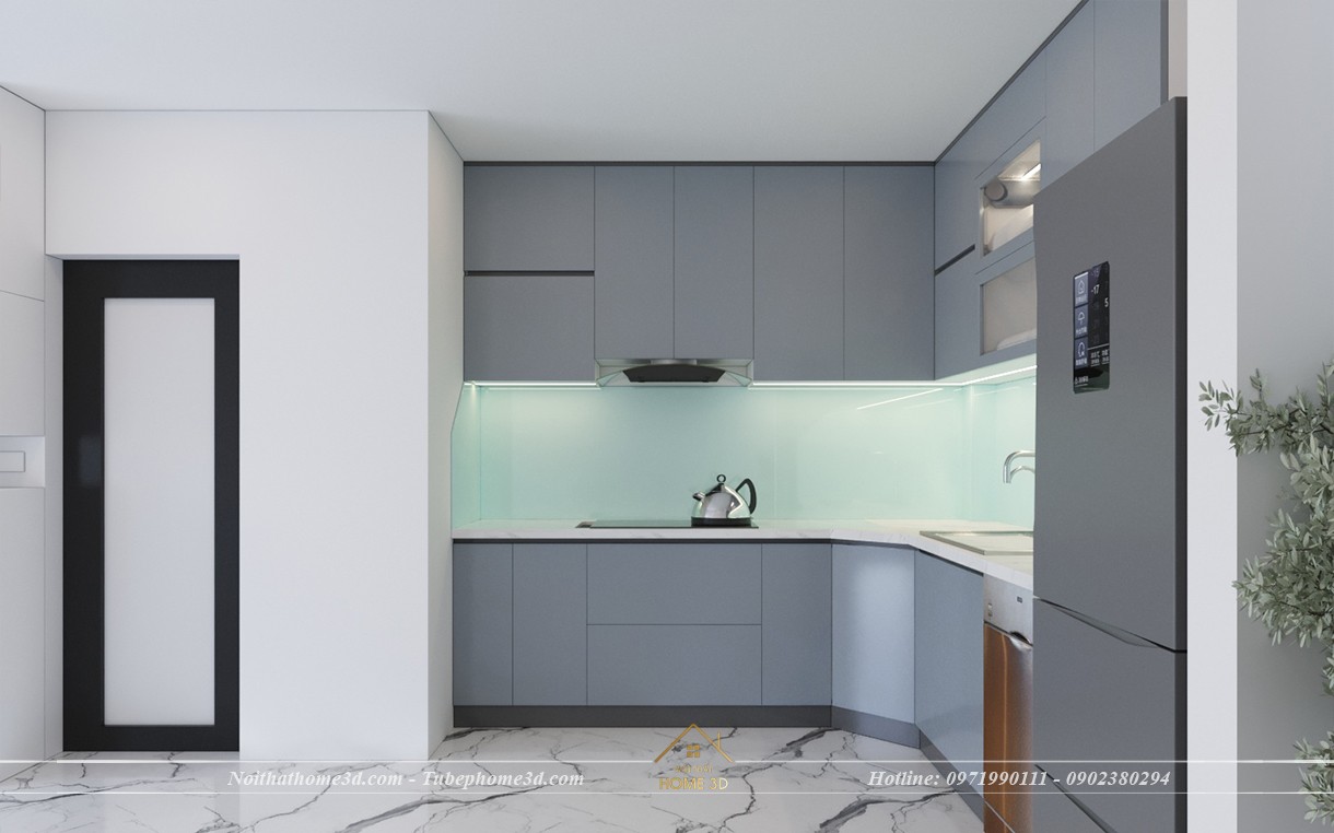 Thiết Kế Thi Công Nội Thất Trọn Gói - Tủ Bếp Nội Thất Home 3D