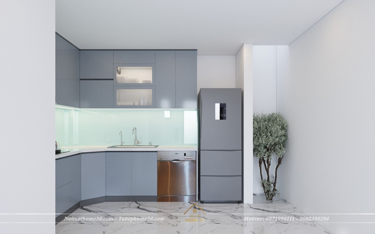 Thiết Kế Thi Công Nội Thất Trọn Gói - Tủ Bếp Nội Thất Home 3D