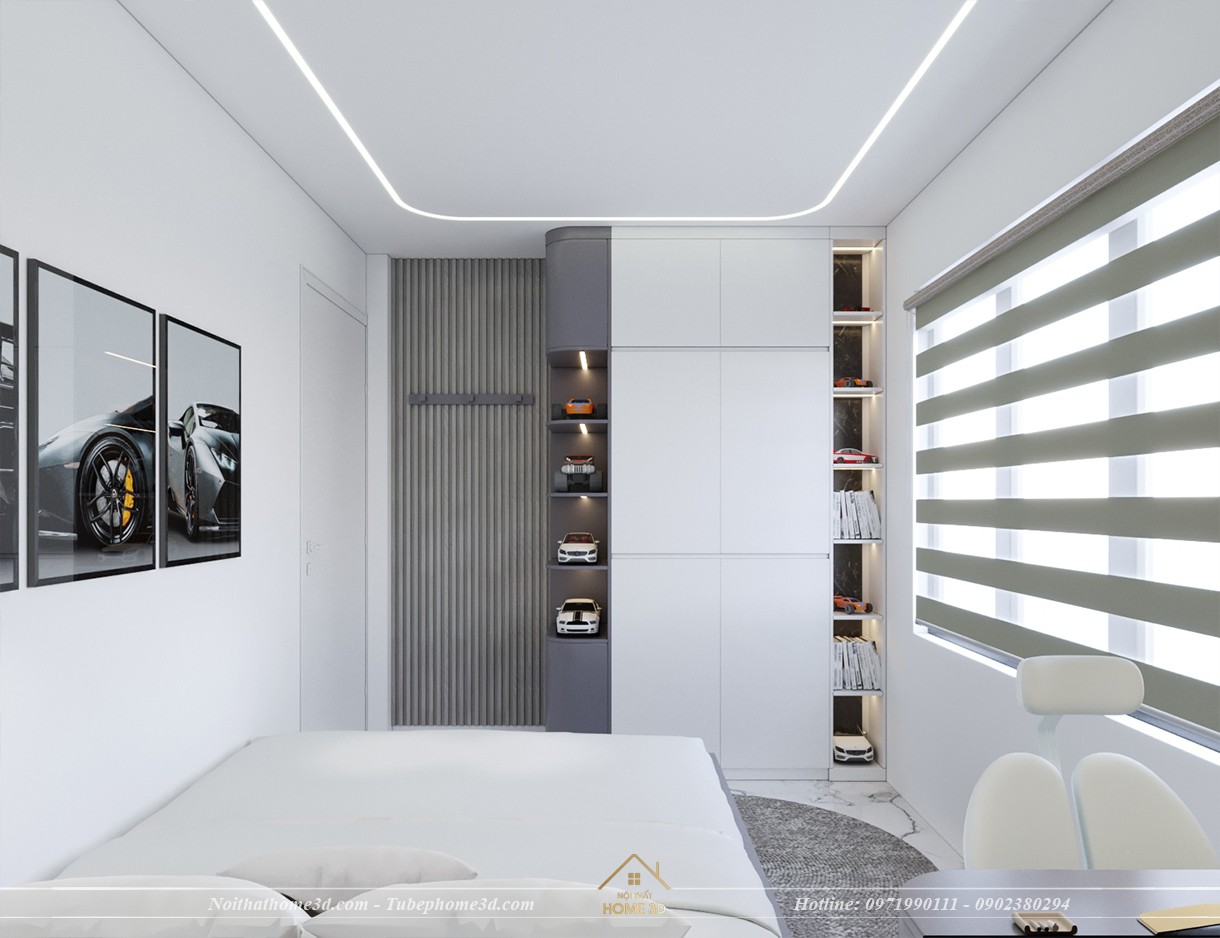 Thiết Kế Thi Công Nội Thất Trọn Gói - Phòng Ngủ Hiện Đại