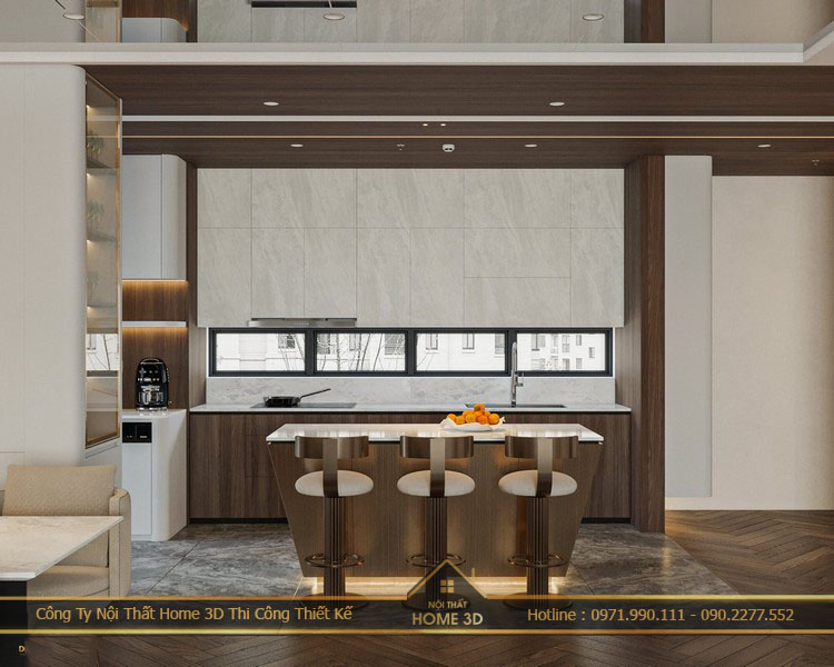 Hoàn thiện nội thất phòng 80m2 cho khách chung Ocenpark