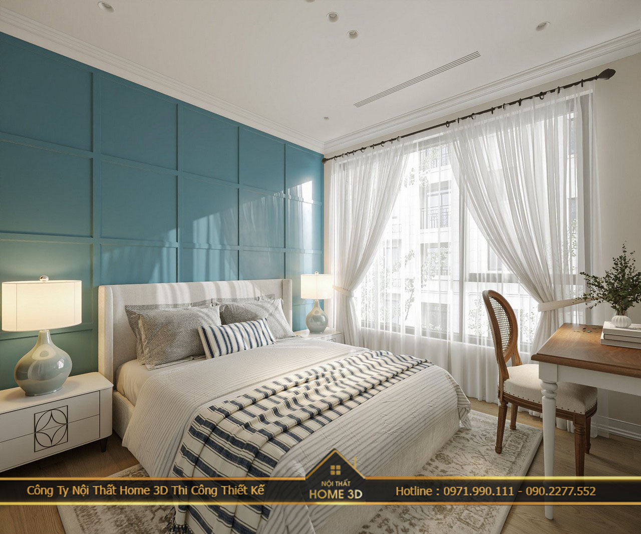 Thiết kế nội thất chung cư Vinhome Smart City 70m2 - Hiện đại & Tiện nghi