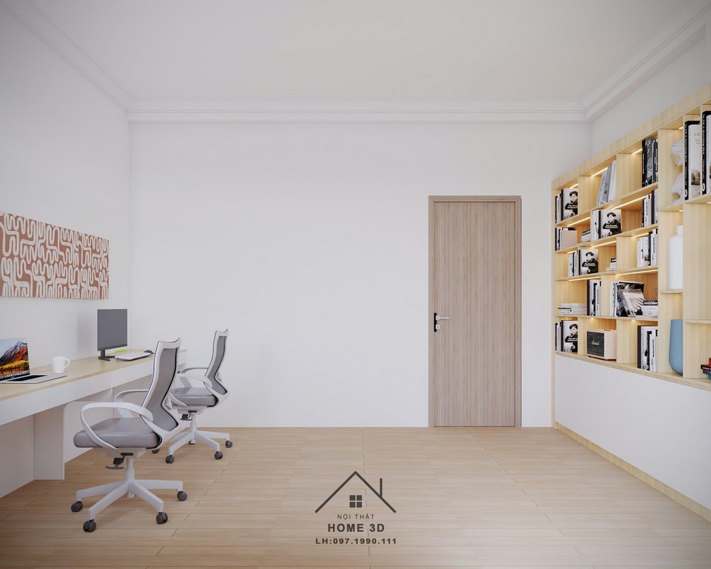 Thiết Kế Nội Thất Nhà Phố Nhà A Chuyên Tại Chương Mỹ Hà Nội - Nội Thất Home 3D