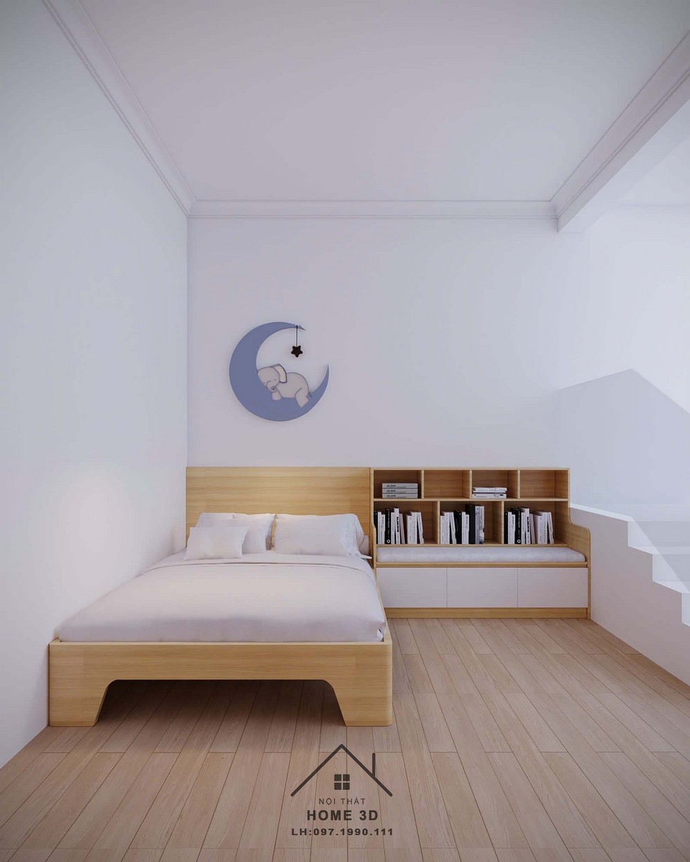 Thiết Kế Nội Thất Nhà Phố Nhà A Chuyên Tại Chương Mỹ Hà Nội - Nội Thất Home 3D