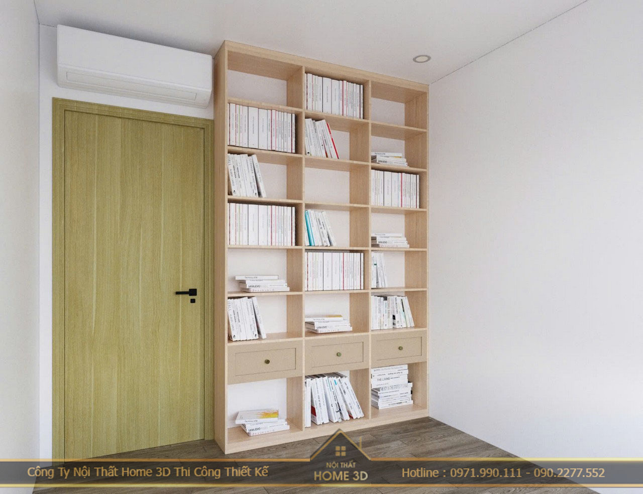 Thi Công Thiết Kế Chung Cư OCEAN PARK 3 Phòng Ngủ - Anh Trung - Nội Thất Home 3D Thi Công Thiết Kế