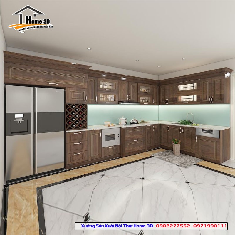 Hướng Dẫn Tận Tình và Chi Tiết Kinh nghiệm chọn đơn vị thi công tủ bếp gỗ tự nhiên
