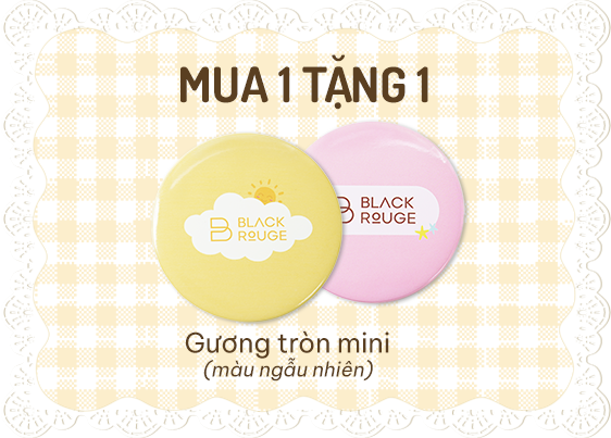 Tặng 1 gương tròn mini khi mua 1 son Balming Jam Gloss.