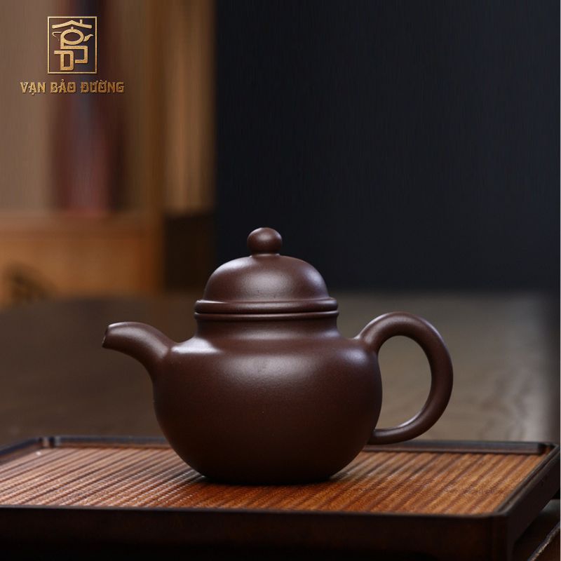 Dáng ấm tử sa Chuyết Cầu