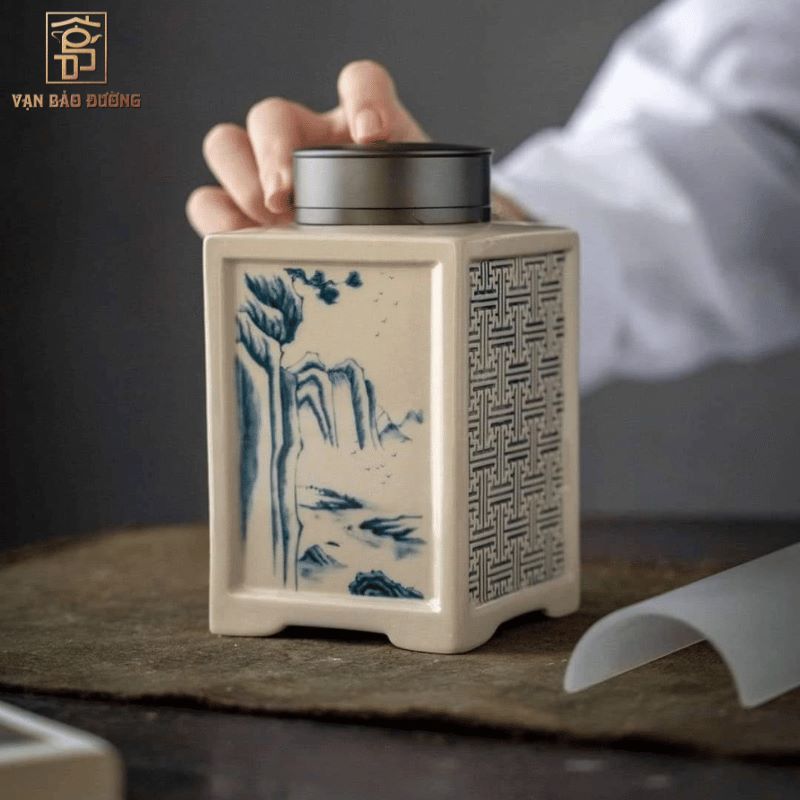 Hũ đựng trà giúp bảo vệ hương vị thơm ngon của trà