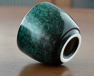 BỘ ẤM TRÀ CỐI XAY MEN HỎA BIẾN