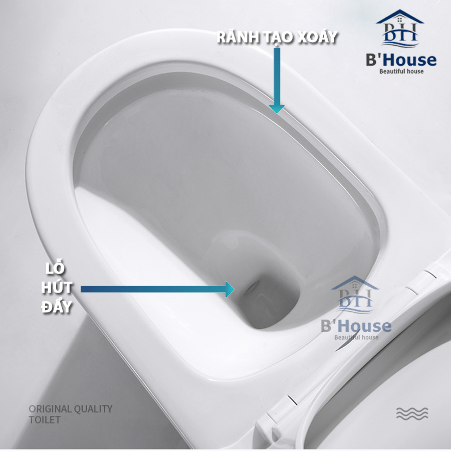 Bồn Cầu Liền Khối BC 802