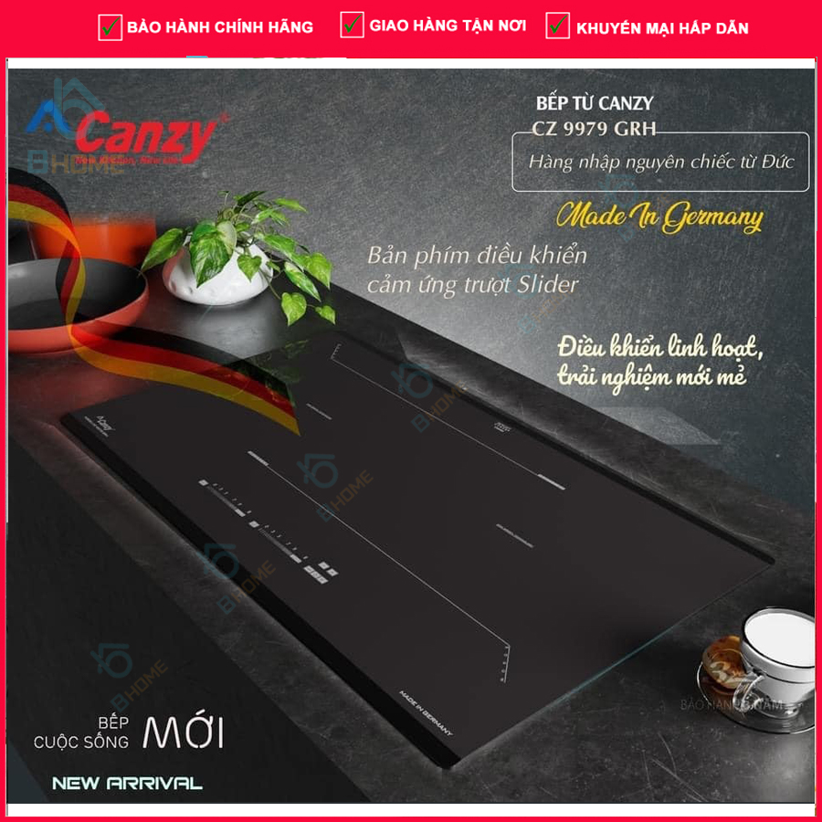Bếp từ Canzy CZ 9979 GRC